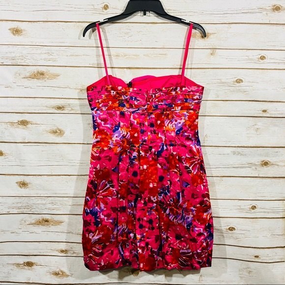 BCBGMaxAzria Begonia Combo Bubble Dress 10 MSRP $298 - Picture 6 of 8
